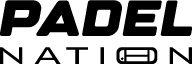 logo padelnation negro